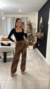 Animal print pants