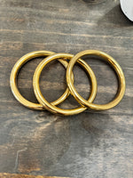 Stainless steel bangle set